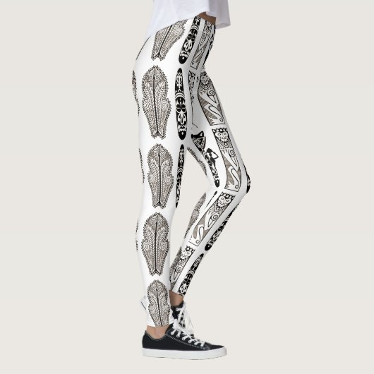 Leggings motif africain (Droite)