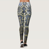 Leggings motif africain en tissu boueux (Dos)
