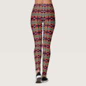 Leggings Motif Agave en floraison (Dos)