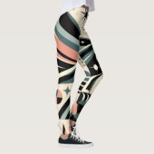 Leggings Motif Aigle Atomique à Bec Fort (Droite)