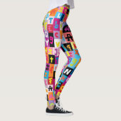 Leggings Motif Alphabet Jumble (Droite)