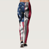 Leggings Motif américain (Dos)