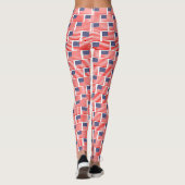 Leggings Motif américain de drapeau des USA de fierté (Dos)