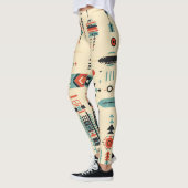 Leggings Motif amérindien (Gauche)