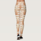 Leggings Motif Ananas Dorés Tropical  (Dos)