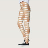 Leggings Motif Ananas Dorés Tropical  (Gauche)