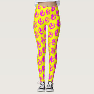 Leggings Motif anarchique
