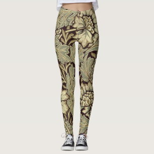 Leggings Motif Anémonique Par William Morris