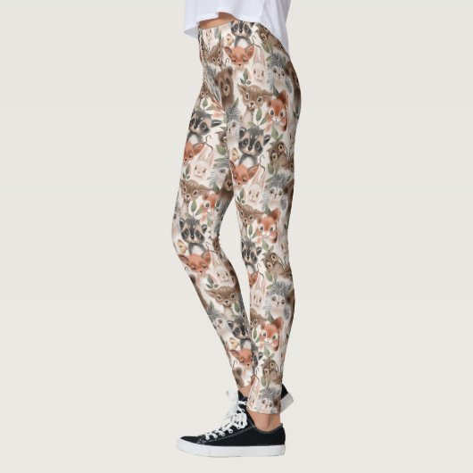 Leggings Motif animal bébé (Gauche)