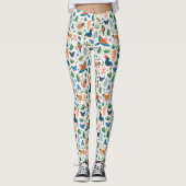 Leggings Motif animal de la forêt tropicale (Devant)