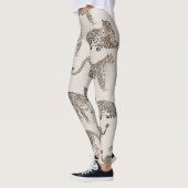 Leggings Motif animal sauvage de la Jungle Leopard (Gauche)