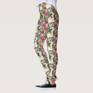 Leggings Motif animal tropical