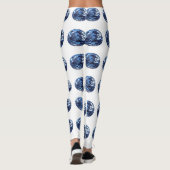 Leggings Motif Aquamarine (Dos)