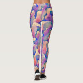 Leggings Motif aquarelle (Dos)