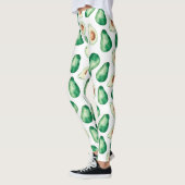 Leggings Motif Aquarelle Avocado (Gauche)