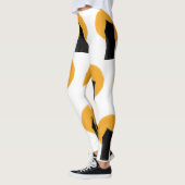 Leggings Motif aquarelle personnalisé d'un arbre simple ora (Gauche)