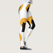 Leggings Motif aquarelle personnalisé d'un arbre simple ora (Droite)