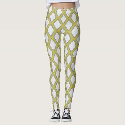 Leggings Motif arabe de style (Devant)