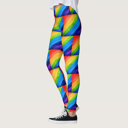 Leggings Motif arc-en-ciel (Gauche)