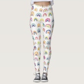 Leggings Motif arc-en-ciel (Devant)