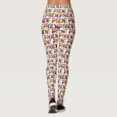 Leggings MOTIF arc-en-ciel géométrique FIDE (Dos)