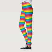 Leggings Motif arc-en-ciel simple (Gauche)