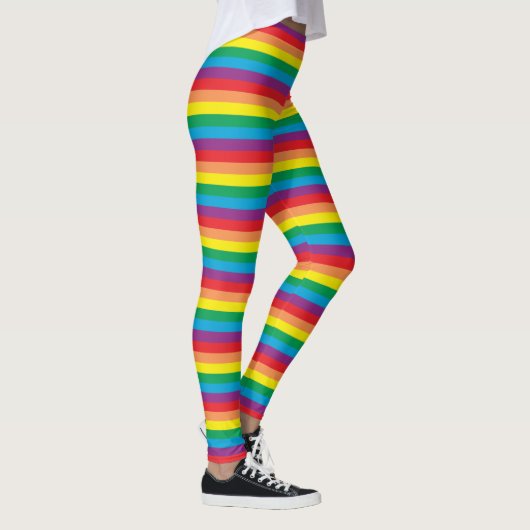 Leggings Motif arc-en-ciel simple (Droite)
