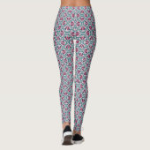 Leggings Motif art déco coloré. (Dos)