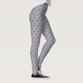 Leggings Motif art déco coloré. (Droite)