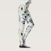 Leggings Motif artistique Abstrait (Droite)
