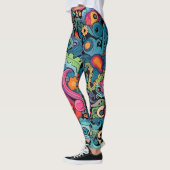 Leggings Motif aux couleurs vives (Gauche)