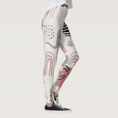Leggings motif avec de mignons éléphants et girafes géant (Droite)