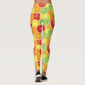 Leggings Motif avec des agrumes (Dos)