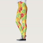 Leggings Motif avec des agrumes (Gauche)