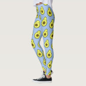 Leggings Motif Awesome Kawaii Avocado (Gauche)