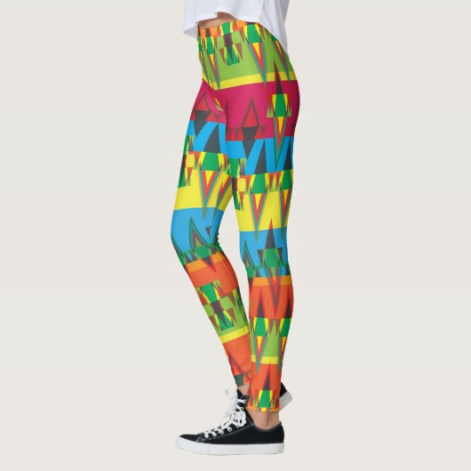Leggings Motif Aztec (Gauche)