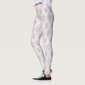 Leggings Motif aztèque géométrique abstrait (Gauche)