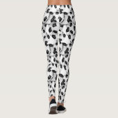 Leggings Motif ballons de soccer (Dos)