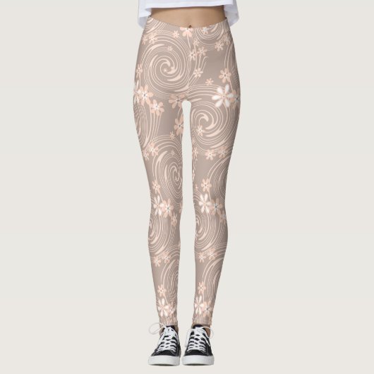 Leggings Motif beige (Devant)