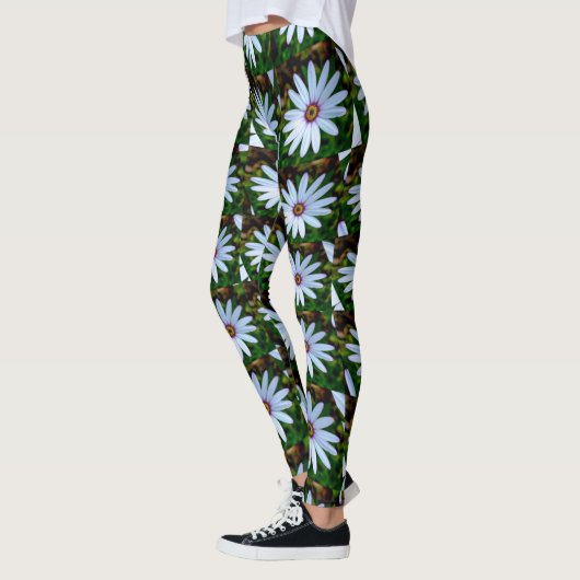 Leggings Motif blanc (Gauche)