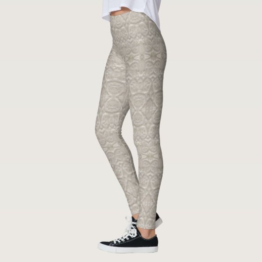 Leggings motif blanc (Gauche)