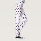 Leggings Motif blanc chic Polka Dot (Droite)