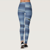Leggings Motif bleu (Dos)