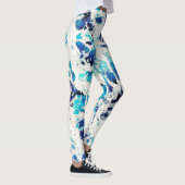 Leggings Motif bleu (Droite)