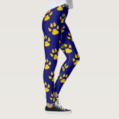 Leggings Motif bleu mou bleu marine (Droite)