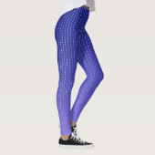 Leggings Motif bleu points blancs (Droite)