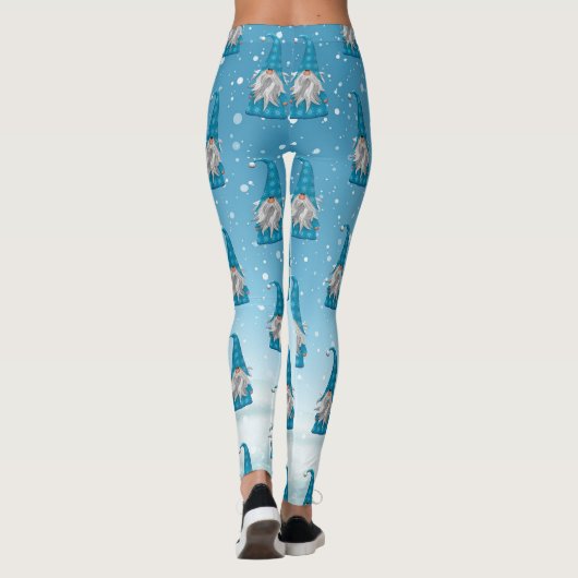 Leggings Motif Blue Gnome (Dos)