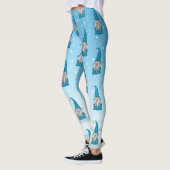 Leggings Motif Blue Gnome (Gauche)