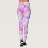 Leggings Motif bohème multicolore (Dos)