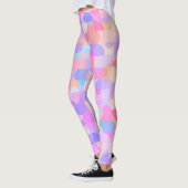Leggings Motif bohème multicolore (Gauche)